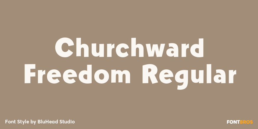 Churchward Freedom Regular Poster