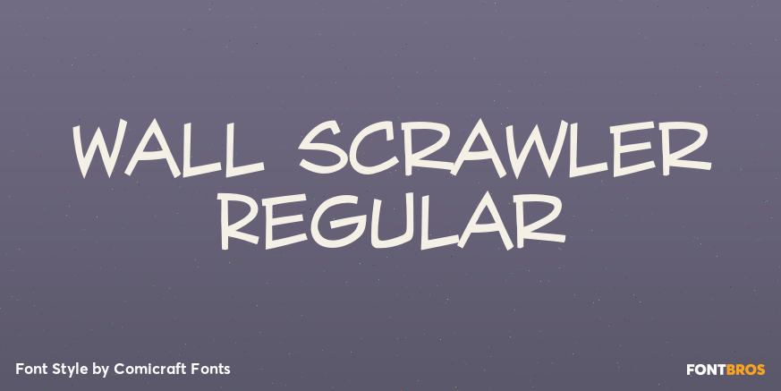 Wall Scrawler Regular Poster