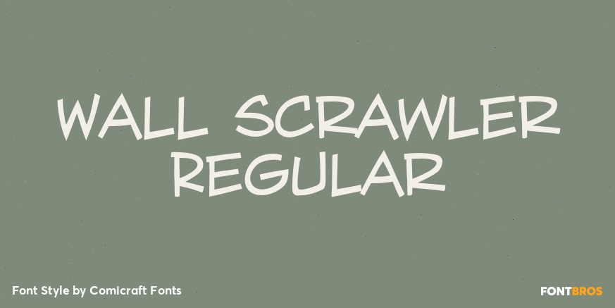 Wall Scrawler Regular Poster