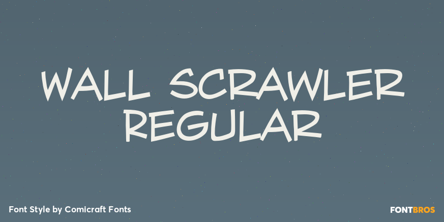 Wall Scrawler Regular Poster