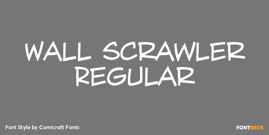 Wall Scrawler Regular Poster