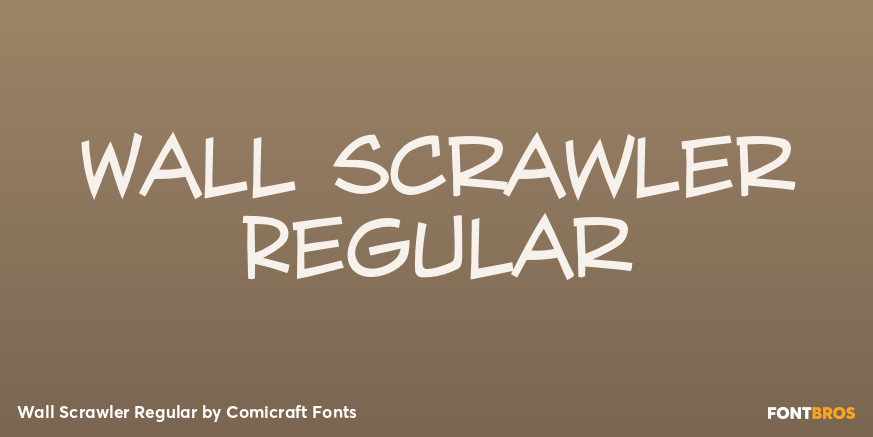 Wall Scrawler Regular Poster