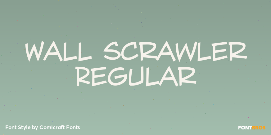 Wall Scrawler Regular Poster