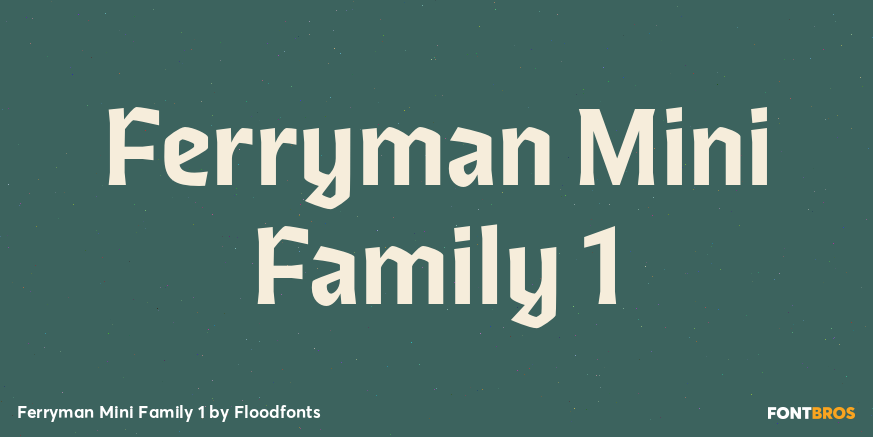 Ferryman Mini Family 1 Poster