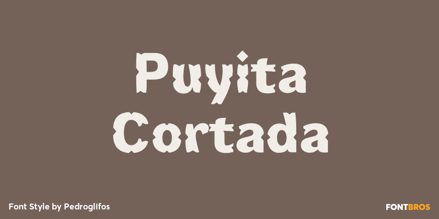 Puyita Cortada Poster