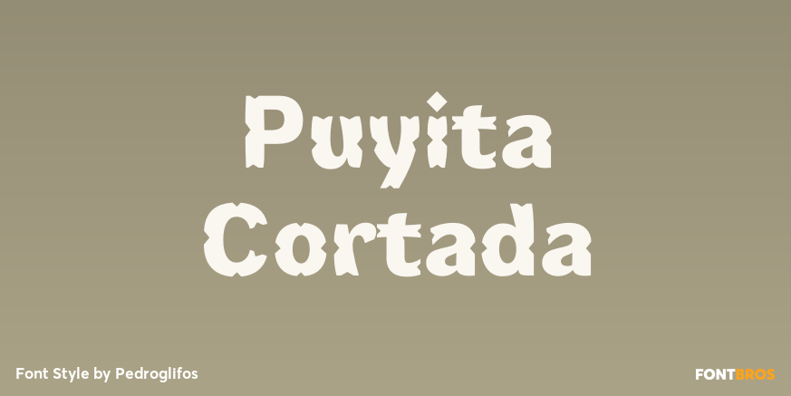 Puyita Cortada Poster