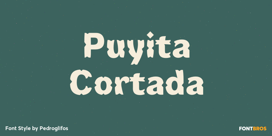 Puyita Cortada Poster