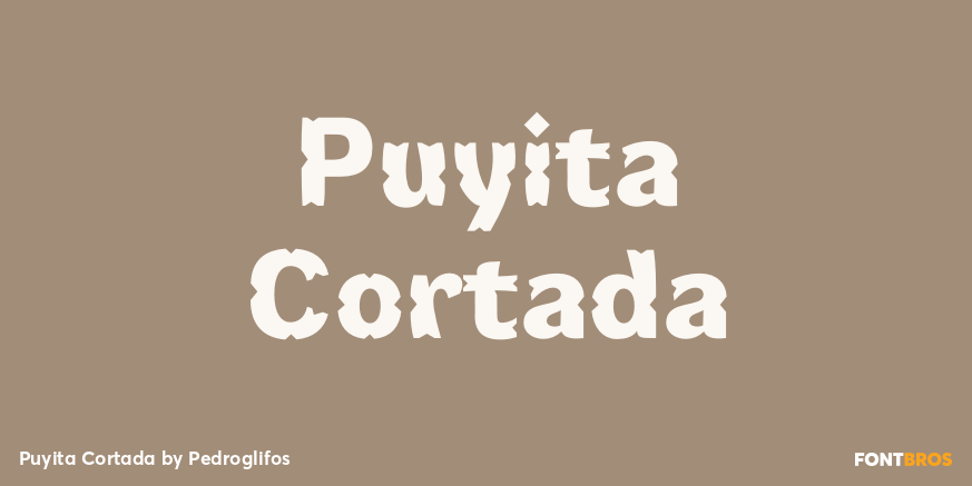 Puyita Cortada Poster