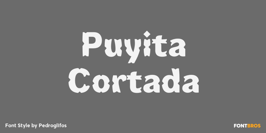 Puyita Cortada Poster