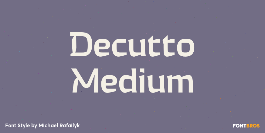 Decutto Medium Poster