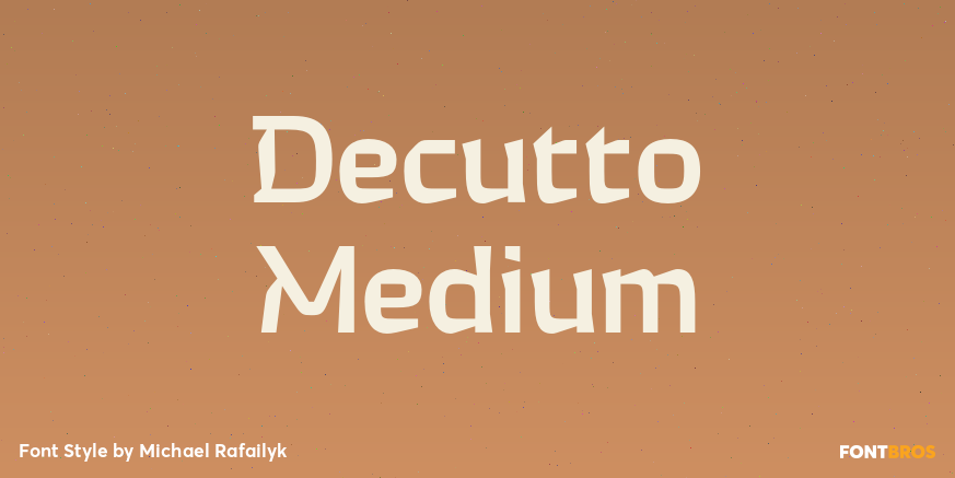 Decutto Medium Poster