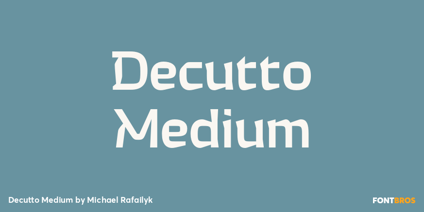 Decutto Medium Poster