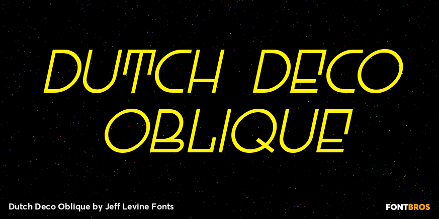 Dutch Deco Oblique Poster