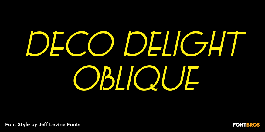 Deco Delight Oblique Poster