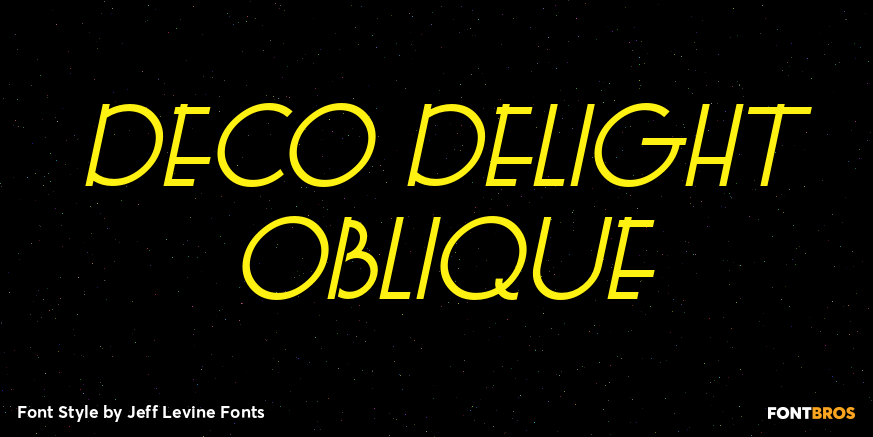 Deco Delight Oblique Poster