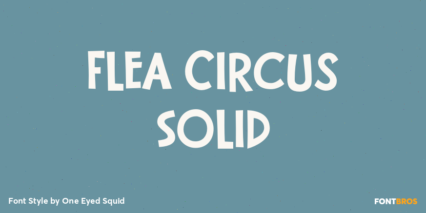 Flea Circus Solid Poster