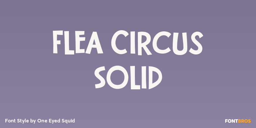 Flea Circus Solid Poster