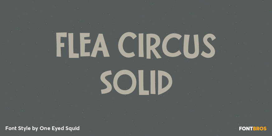 Flea Circus Solid Poster