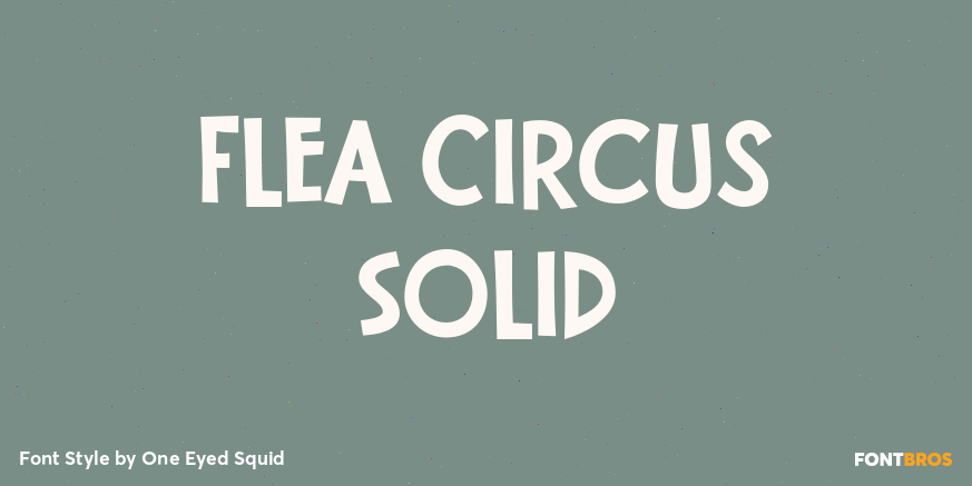 Flea Circus Solid Poster