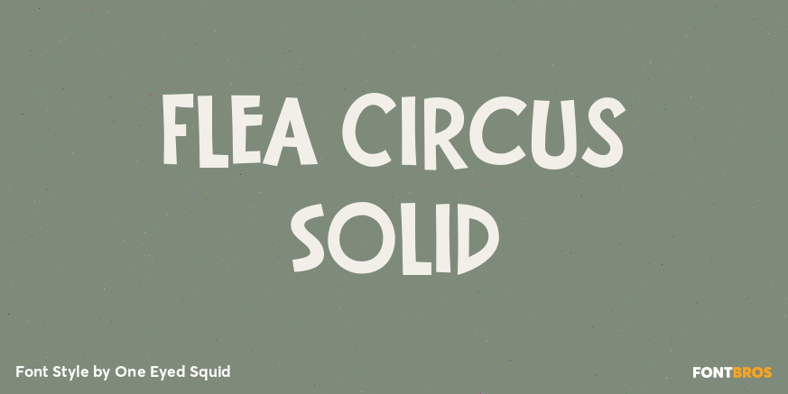 Flea Circus Solid Poster