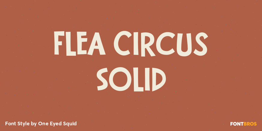 Flea Circus Solid Poster