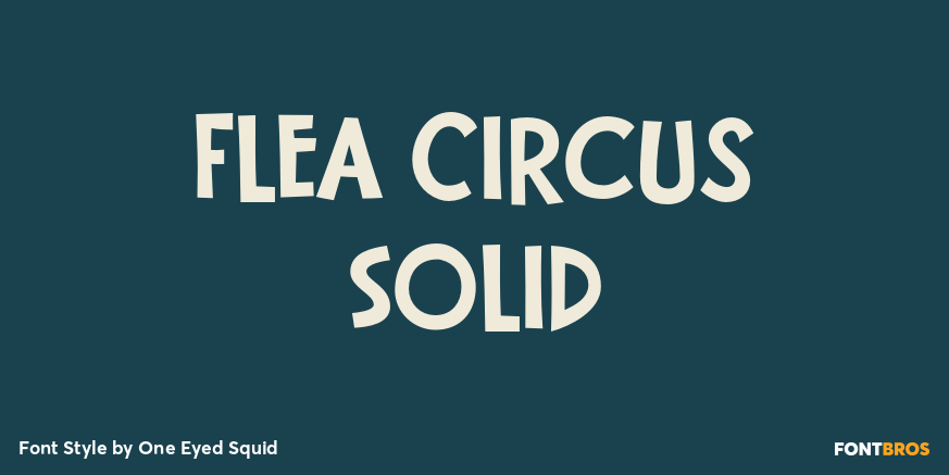 Flea Circus Solid Poster