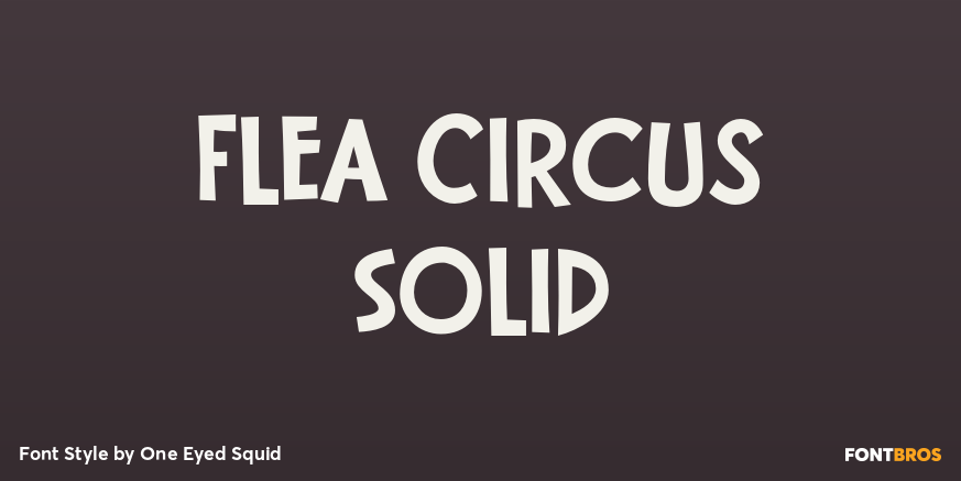 Flea Circus Solid Poster