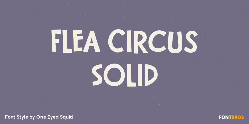 Flea Circus Solid Poster