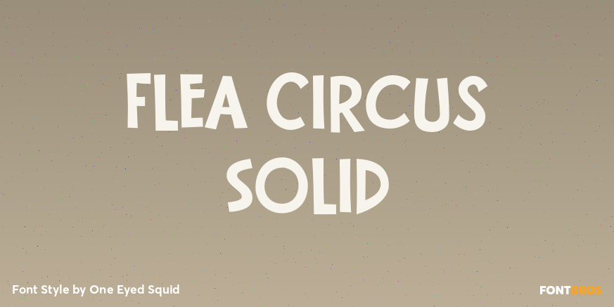 Flea Circus Solid Poster