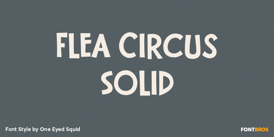 Flea Circus Solid Poster