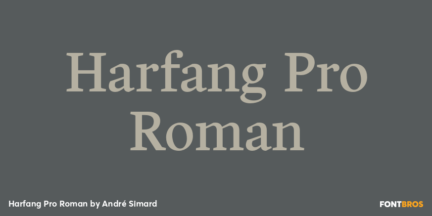 Harfang Pro Roman Poster