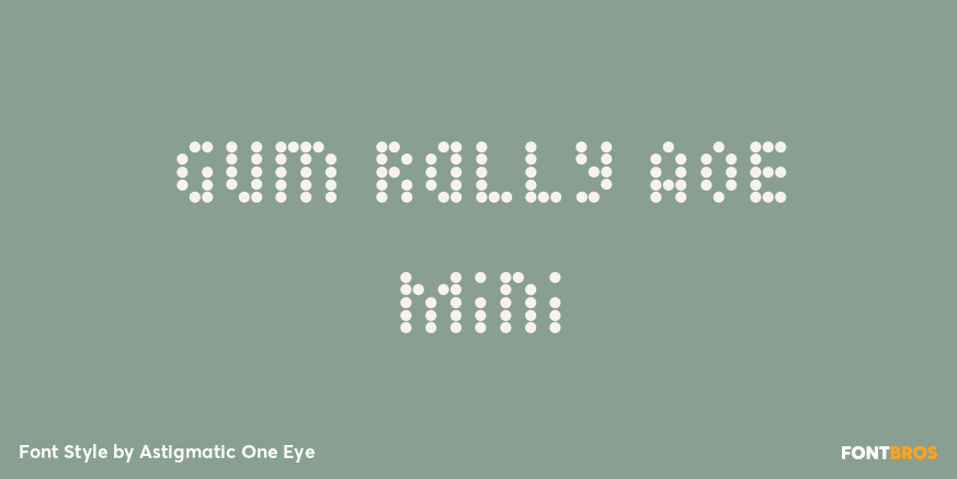 Gum Rally AOE Mini Poster