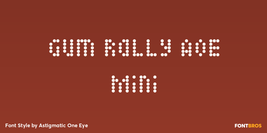 Gum Rally AOE Mini Poster