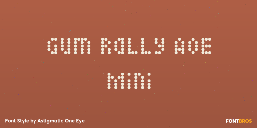 Gum Rally AOE Mini Poster