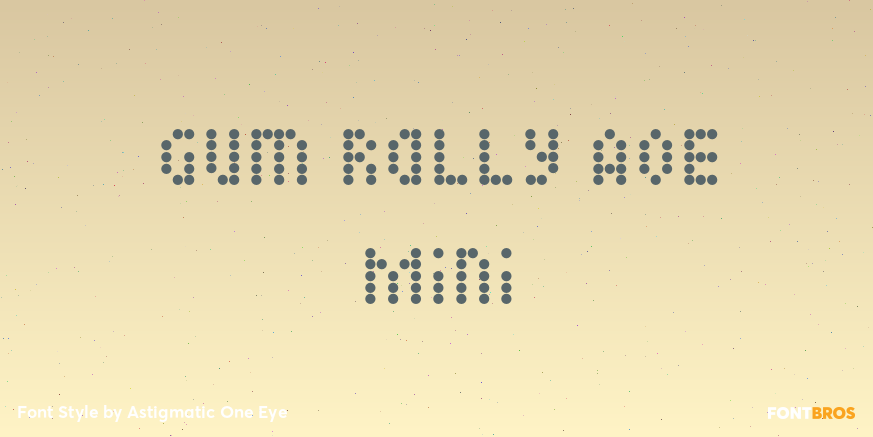 Gum Rally AOE Mini Poster