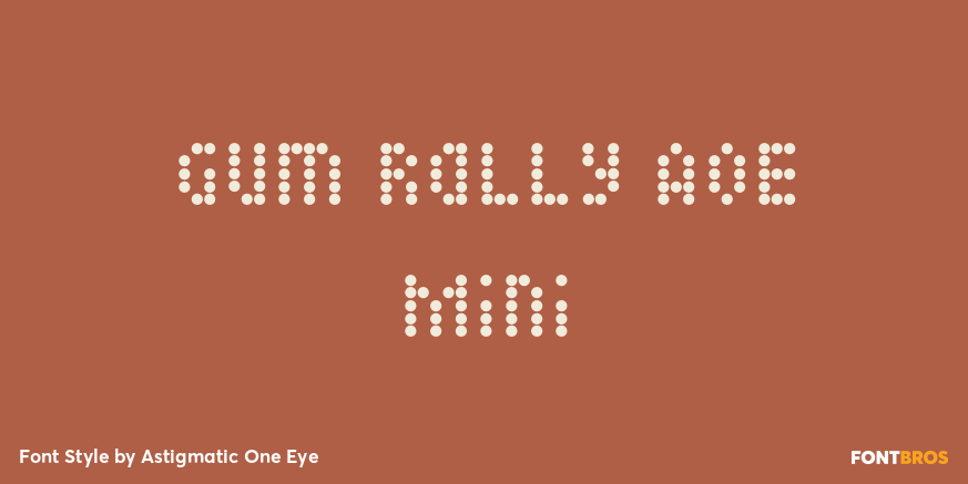 Gum Rally AOE Mini Poster