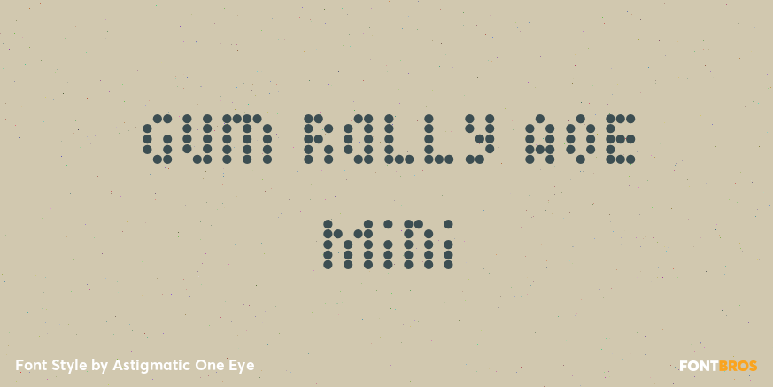 Gum Rally AOE Mini Poster