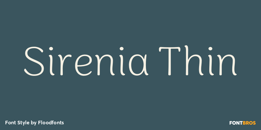 Sirenia Thin Poster
