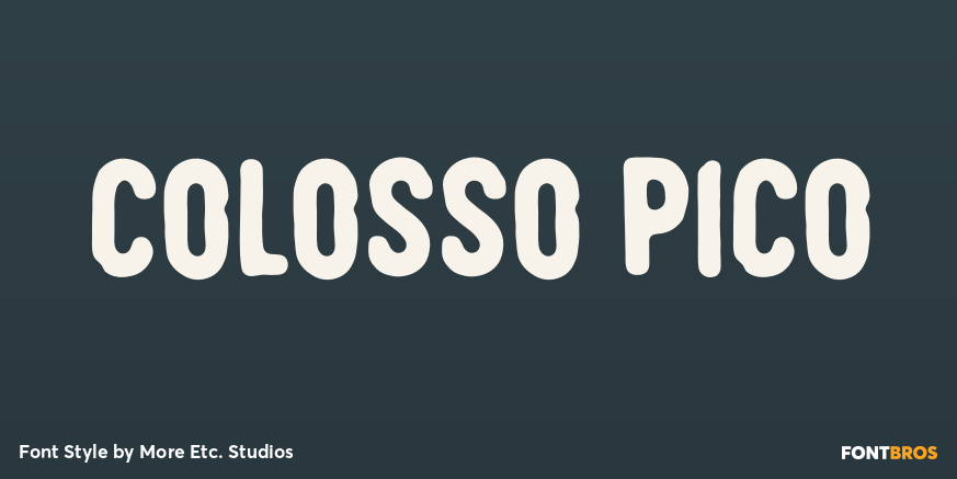 Colosso Pico Poster