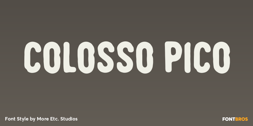 Colosso Pico Poster