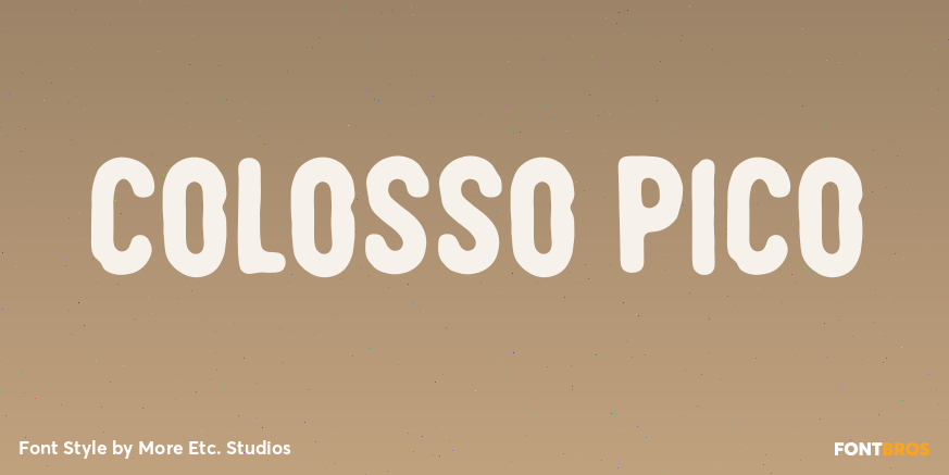 Colosso Pico Poster