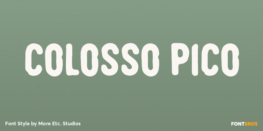 Colosso Pico Poster