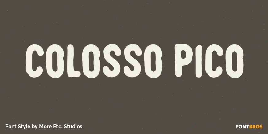 Colosso Pico Poster