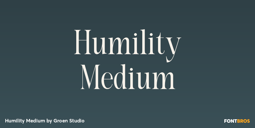 Humility Medium Poster