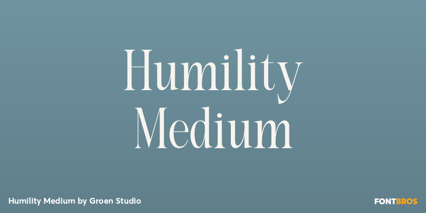 Humility Medium Poster