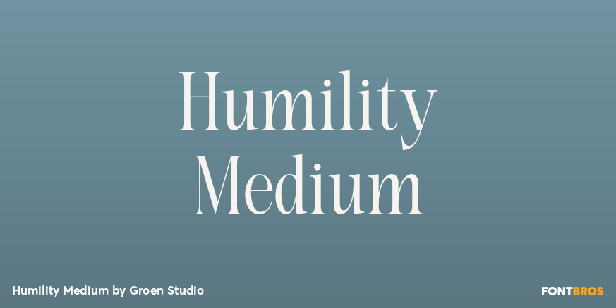 Humility Medium Poster