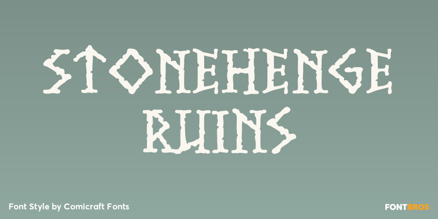 Stonehenge Ruins Poster