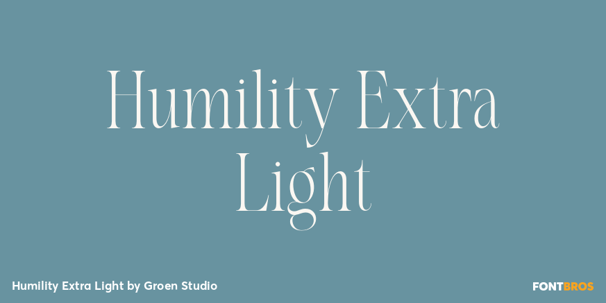 Humility Extra Light Poster