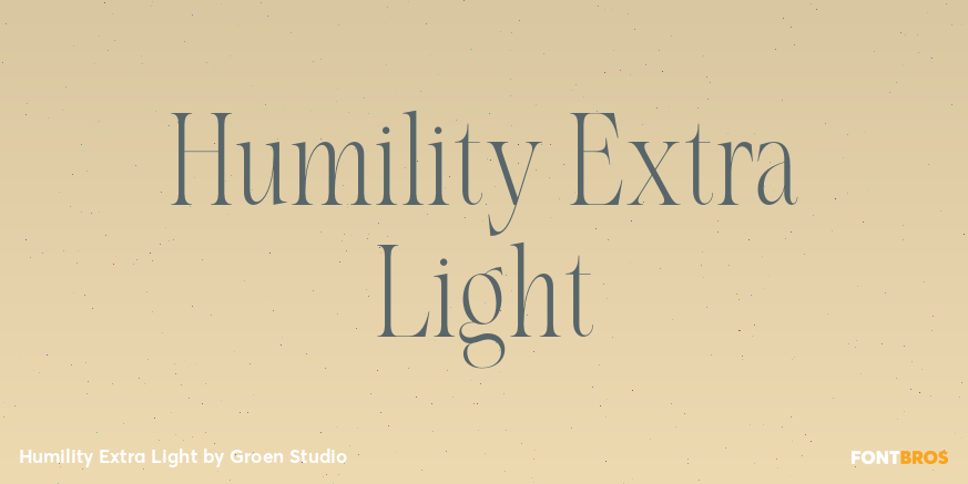 Humility Extra Light Poster