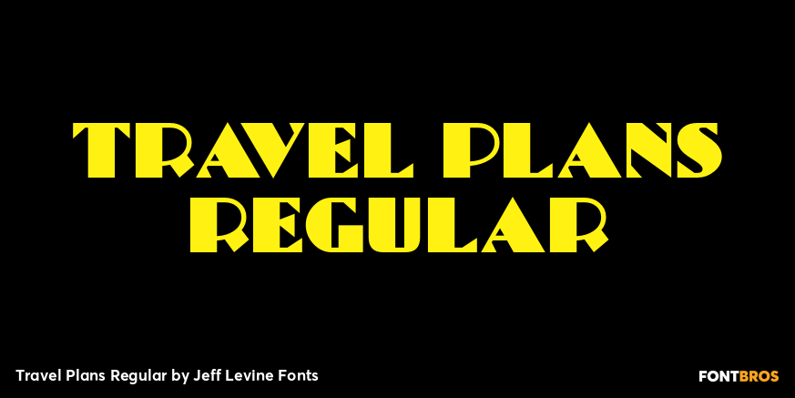 Travel Plans Regular Poster